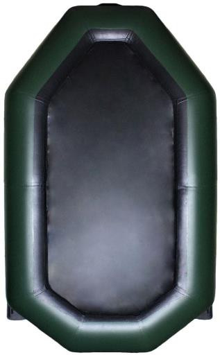 Лодка надувная гребная RING Thunder R-249LSKT F42, 950  плотность ПВХ, со слань-ковриком, светло-серая