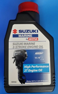 Масло для двухтактных двигателей Suzuki TC-w3, 1 л. High Performance 2T Engine Oil
