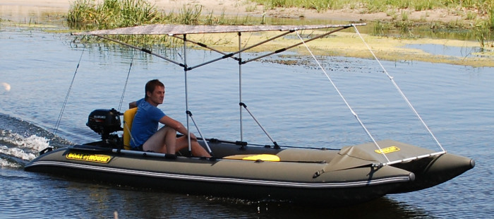 Катамаран надувной Boathouse FISHER-490