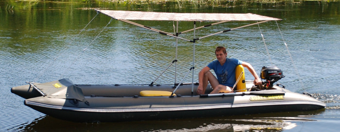Катамаран надувной Boathouse FISHER-490