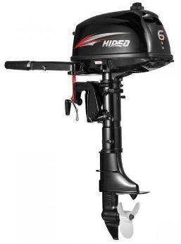 Мотор лодочный Hidea HD6FHS + внешний бак на 12л