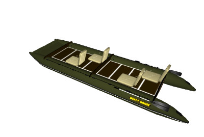 Катамаран надувной Boathouse RAFT 570 F