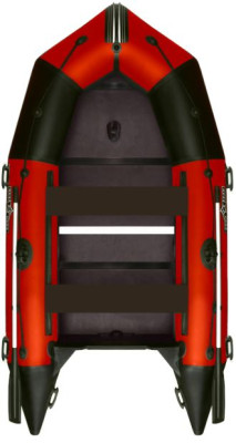 Лодка надувная моторная килевая Aqua-Star K-350-красная