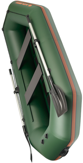 Лодка надувная гребная Kolibri K-300CТ со слань-книжкой