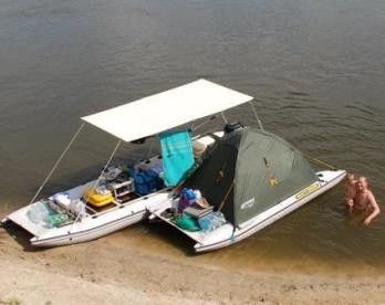 Катамаран надувной Boathouse SEA FISHER-390