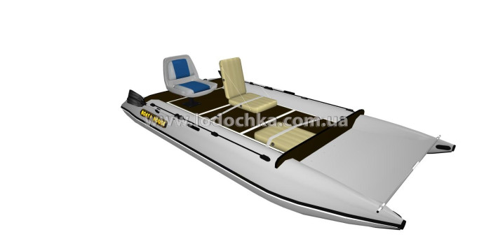 Катамаран надувной Boathouse TRAVEL 380 F