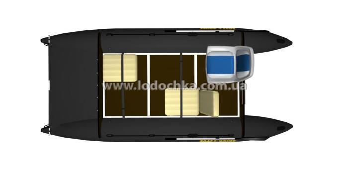 Катамаран надувной Boathouse TRAVEL 380 F