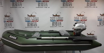 Лодка надувная моторная Bark- BT-270D, подвижные сиденья