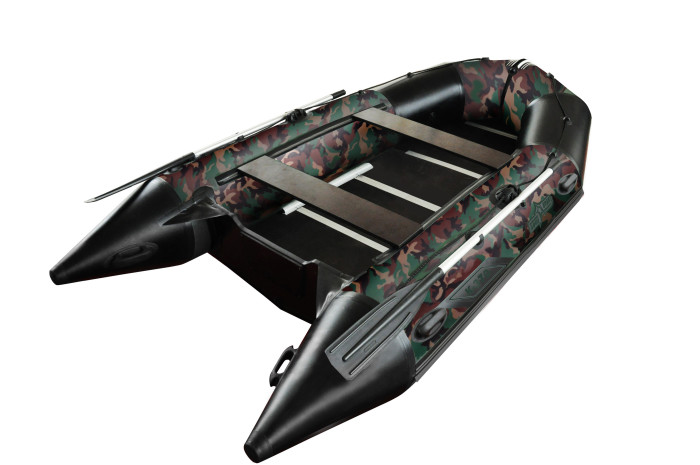 Лодка надувная моторная килевая Aqua-Star K-370-камуфляж