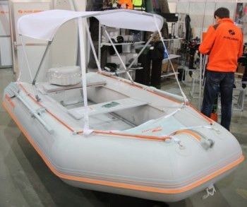 Тент от солнца для лодки Колибри К280СТ-КМ280