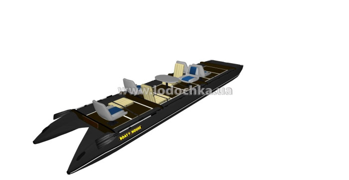 Катамаран надувной Boathouse TRAVEL 720 F
