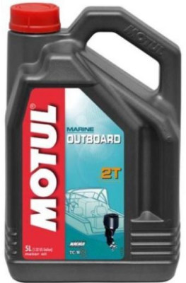 Масло для двухтактных двигателей Motul Outboard 2T TC-w3, 5 литров