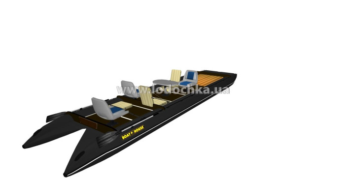 Катамаран надувной Boathouse TRAVEL 720 T