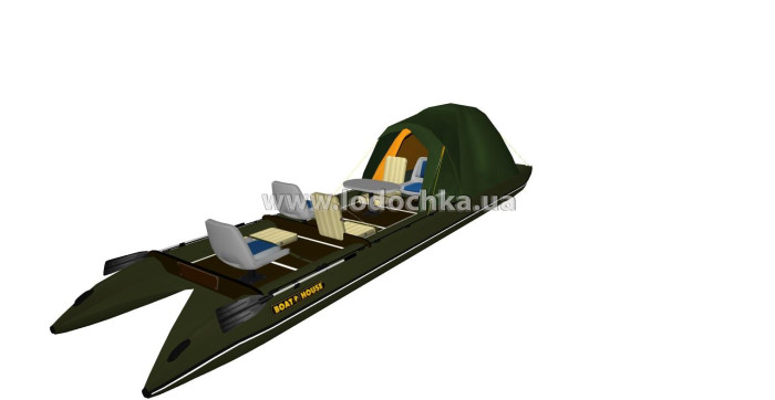Катамаран надувной Boathouse TRAVEL 720 T