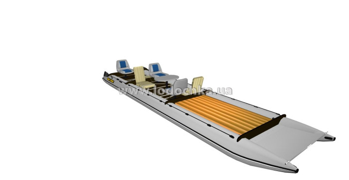 Катамаран надувной Boathouse TRAVEL 720 T
