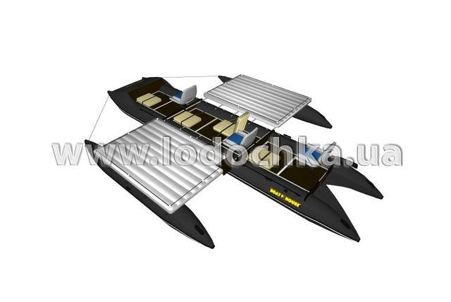 Квадромаран надувной Boathouse QUAD FISHER