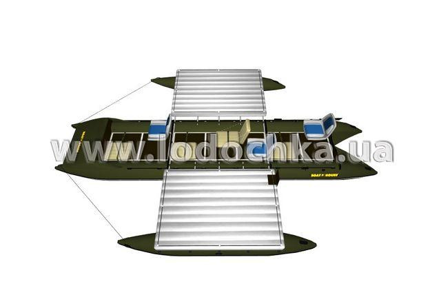 Квадромаран надувной Boathouse QUAD FISHER