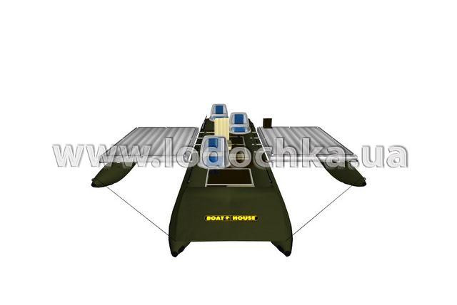 Квадромаран надувной Boathouse QUAD FISHER