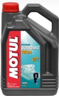 Масло для двухтактных двигателей Motul Outboard Tech, 5 литров