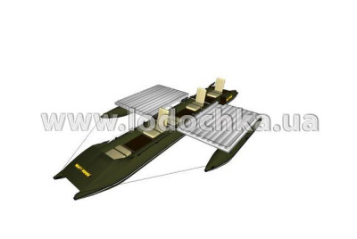 Квадромаран надувной Boathouse QUAD SPORT