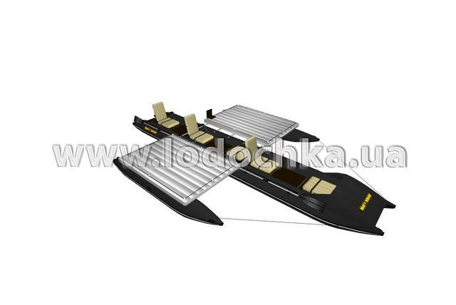 Квадромаран надувной Boathouse QUAD SPORT