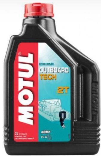 Масло для двухтактных двигателей Motul Outboard Tech, 2 литра