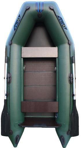 Лодка надувная моторная RING Thunder M270S, F36, 950 плотность ПВХ, со слань-ковриком, зелёная