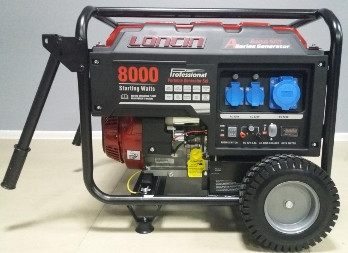 Генератор бензиновый Loncin LC 8000 D AS