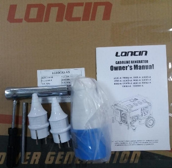 Генератор бензиновый Loncin LC 8000 D AS
