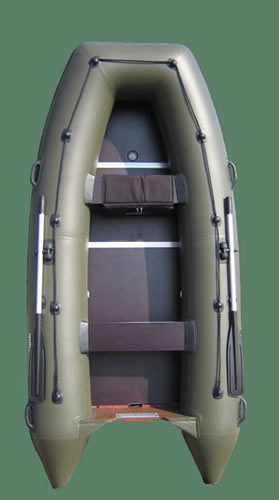 Лодка надувная моторная килевая Sportex шельф-310К камуфляж