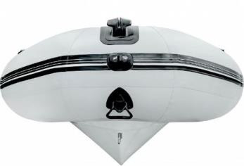 Лодка RIB надувная моторная AQUA - STORM AMIGO - 450 с жестким днищем из стеклопластика