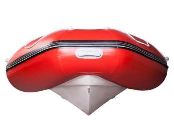 Лодка RIB надувная моторная AQUA - STORM AMIGO - 450 с жестким днищем из стеклопластика