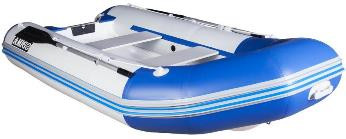 Лодка RIB надувная моторная AQUA - STORM AMIGO - 450 с жестким днищем из стеклопластика