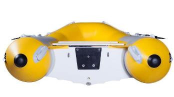 Лодка RIB надувная моторная AQUA - STORM AMIGO - 315 с жестким днищем из стеклопластика