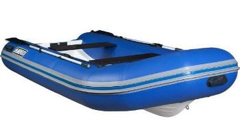 Лодка RIB надувная моторная AQUA - STORM AMIGO - 355 с жестким днищем из стеклопластика
