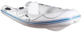 Лодка RIB надувная моторная AQUA - STORM AMIGO - 450 V с жестким днищем из стеклопластика