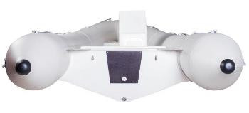 Лодка RIB надувная моторная AQUA - STORM AMIGO - 450 V с жестким днищем из стеклопластика