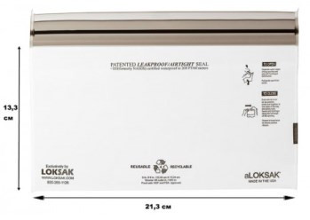 Герметичный пакет aLOKSAK 9x6'' - 21,3х13,3 см