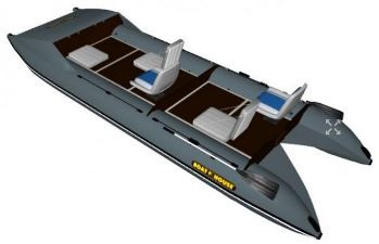 Катамаран надувной Boathouse SEA FISHER-550