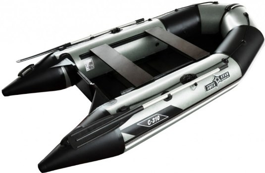 Лодка надувная моторная Aqua-Star C-310 со слань-книжкой FFD, белая