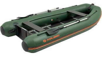 Лодка надувная моторная килевая Kolibri KM-360DSL с алюминиевым настилом