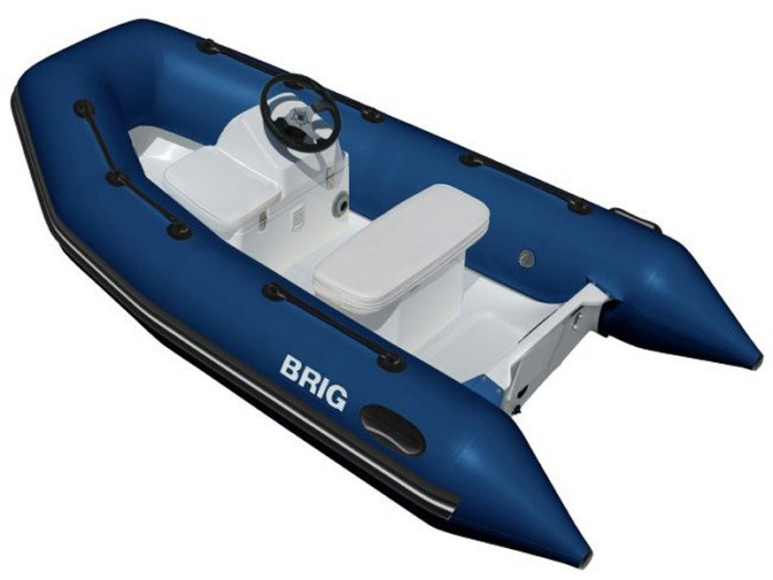 Лодка надувная моторная с пластиковым днищем BRIG Falcon Tenders F330 DELUXE
