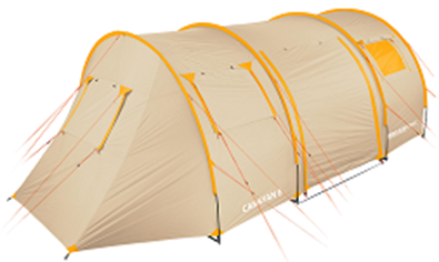Палатка Kemping Caravan 8+