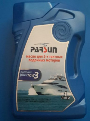 Масло для двухтактных двигателей Parsun TC-w3, Premium Plus, 1 литр