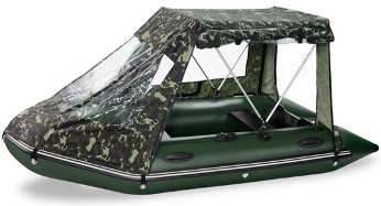 Палатка для надувной лодки Bark PB-420-450