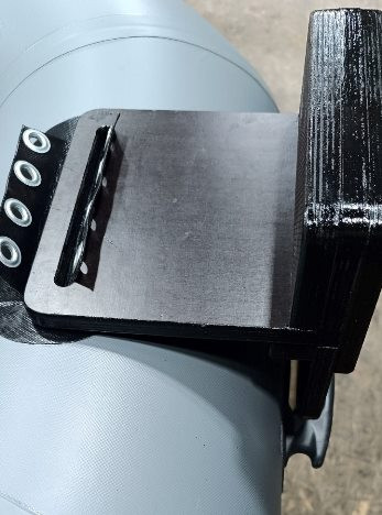 Лодка надувная гребная RING Thunder R-240LS F34, 950  плотность ПВХ, со слань-ковриком, зелёная