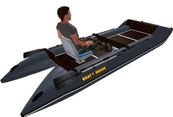 Катамаран надувной Boathouse SMART-FISHER-440