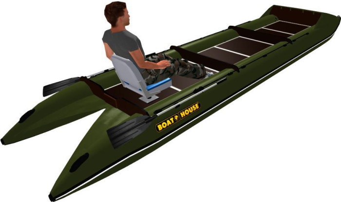 Катамаран надувной Boathouse SMART-FISHER-571