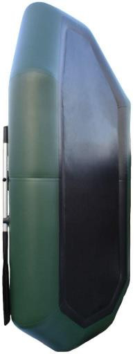 Лодка надувная гребная RING Thunder R-280LSKT F38, 950  плотность ПВХ, со слань-ковриком, светло-серая