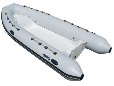 Лодка надувная моторная с пластиковым днищем BRIG Falcon Riders F450K